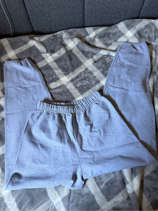 pythia Other - Kids Heather Light Blue Elastic-Waist Joggers
